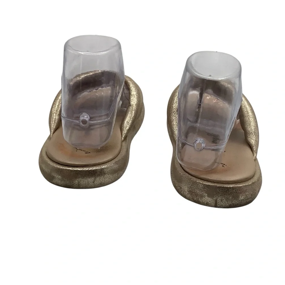 Free people Elegant Gold‎ Women's Sandals size 7